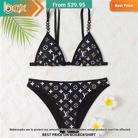 louis vuitton logo swimsuit|louis vuitton print bikini.